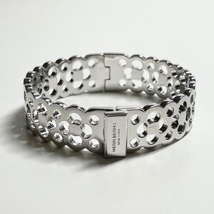 Henri Bendel Hinge Flower Bangle